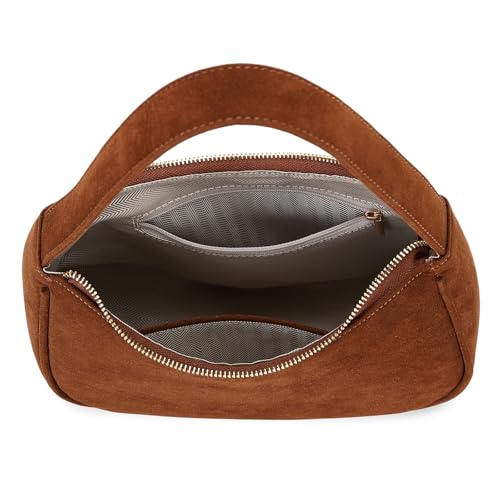 Image of CYHTWSDJ Shoulder Bags for Women, Cute Hobo Tote Handbag Mini Clutch Purse with Zipper Closure