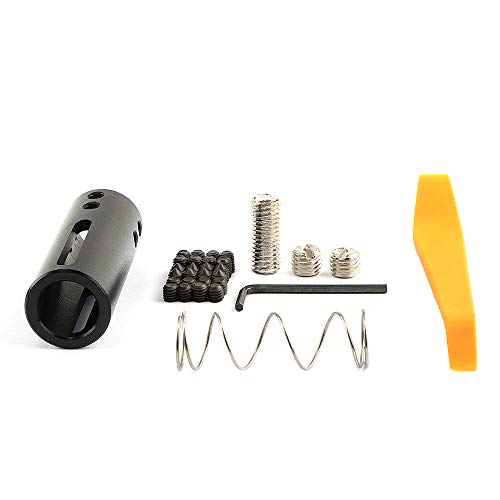 Wenjtp Katana Automatic Shift Knob For Lock/Button Automatic Transmission,Individuality Samurai Sword Gear Shifter Black + Black（10Cm） #TOP3