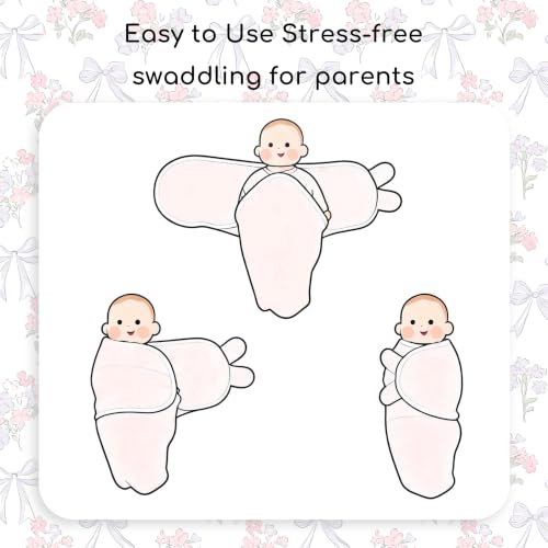 Image of Cotton Swaddles for Newborns, Baby Newborn Swaddle 0-3 Month