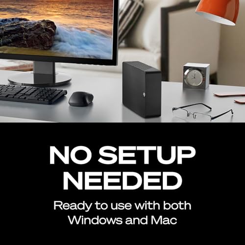 Seagate Expansion Desktop 6TB, Hard disk esterno, 3.5", USB 3.0, Data Rescue Service (STKP6000400) - 5