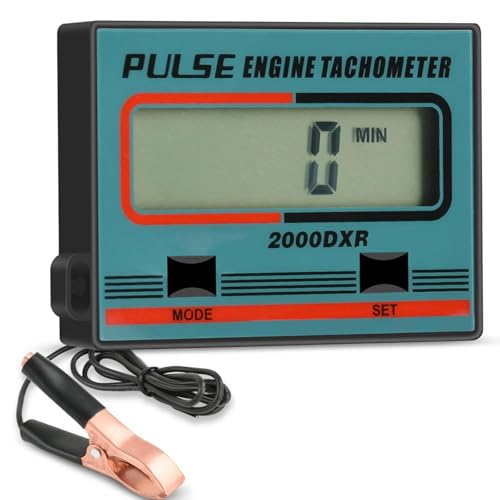 Digital Tachometer for 2/4 Stroke Engines, Chainsaws, Mowers