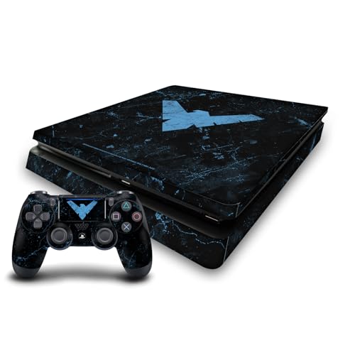 Peau Autocollante Vinyle PS4 Slim pour Protéger des Rayures Style Batman