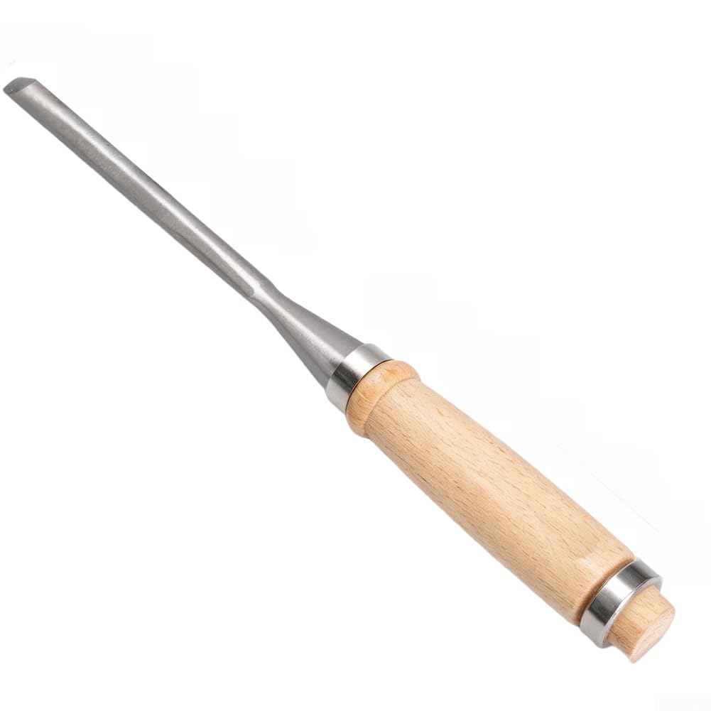 Juego de Cinceles para Madera para profesional para acero Cromo Vanadio Mangos Haya Tallado Artesanal 6-38mm(12mm)