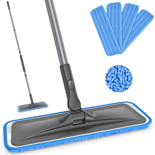 Microfiber Mops for Hardwood Floor Cleaning -...