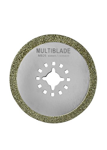 Preisvergleich Produktbild Multiblade Universeel Diamant-Sägeblatt (Stein, Beton, Zement) MB26