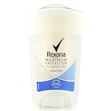 desodorante clinical hombre precio  Rexona Antitranspirante Maximum Protection Clean Scent Crema desodorante de viaje 5 x 45 ml