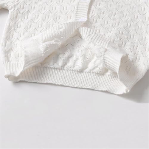 Girls Cardigan Sweater - Toddler Girl School Uniforms Long Sleeve Button Down Knitting Cotton Sweaters Tops Soft Wear 5