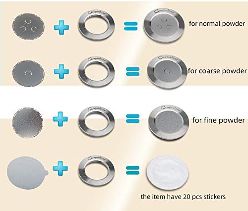 Miniatura 3 de CAPSULONE Cápsula de café recargable de metal de acero inoxidable apto para máquina de café nespresso cápsula reutilizable filtro