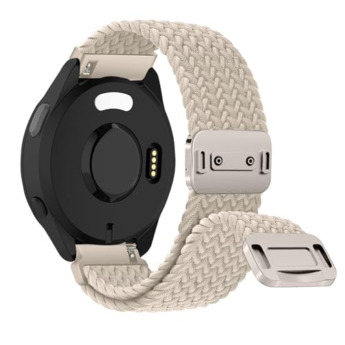 [RosMank] 20mm �҂ݍ��݃E�H�b�`�o���h Garmin Forerunner 570 42mm/Forerunner 165/Vivoactive 6/Vivoactive 5 �Ή��A�i�C�����҂ݍ��݌����p�X�g���b�v Garmin Venu S