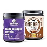 Zammex Multi Collagen Peptides+Chocolate Bone Broth
