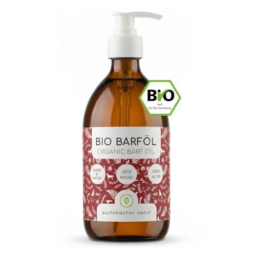 100% Bio Futteröl für Hunde 500ml
