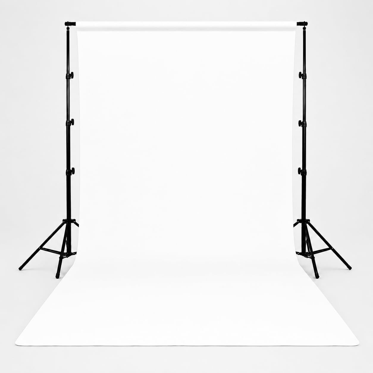 Sfondo fotografico, 3 x 2 m, sfondo fotografico pieghevole, in poliestere lavabile, per studio fotografico, video, zoom e YouTube (bianco)