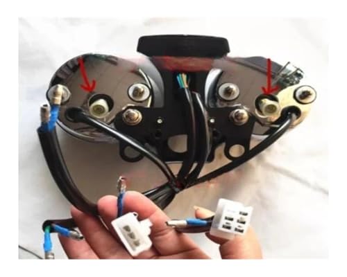 Compteur de vitesse universel pour moto CM125 odomètre et tachymètre numérique avec jauge de carburant