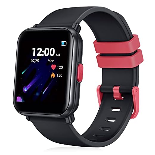 Reloj Inteligente Niño Smartwatch Fitness - Pulsera Actividad niña Smart Watch Chico Impermeable IP68 Pantalla Tactil Deportivo Tracker con Monitor de Sueño Calorias Podometro para Android iOS(Negro)