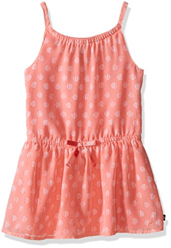 Nautica Girls Chiffon Printed Dress with Tier