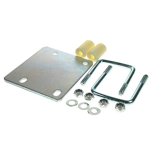 Jockey Wheel Mounting Bracket, Fixing kit, Universal, Erde, Daxara, No Drilling