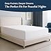 Lane Linen 100% Organic Cotton Queen Size Fitted Sheet Only (60