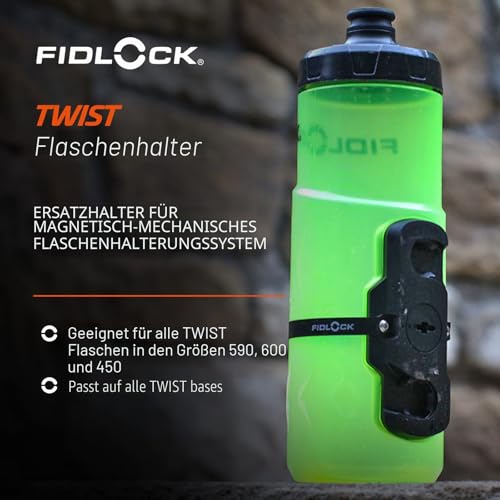 FIDLOCK Twist Bottle Connector – Ersatz-Connector für Magnet-mechanisches Flaschenhaltersystem, kompatibel mit Twist Bottle 450, 450 Kids… – Ansicht 3