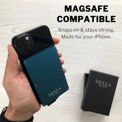 Magsafe Wallet Card Holder for Men & Women, RFID Blocking Magnetic Wallet for iPhone with Pop-Up Quick Access and Secure Card Holding Design, Gift Boxed,2