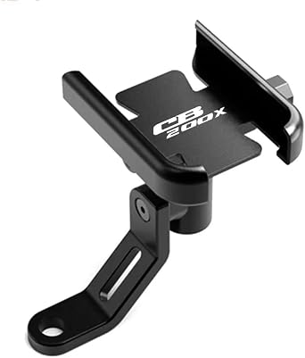 Motorcycle Phone Mount 360 Rotatable Motorbike Phone Holder for Honda CB200X CB 200X All Years Phone Holder Handlebar Mirrors Stand Bracket-CB 200X1