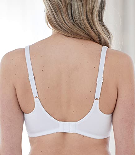  Bestform 5006233 Floral Trim Wireless Cotton Bra for Comfortable Daily Wear with Lightly-Lined Cups
| Bestform 5006233 