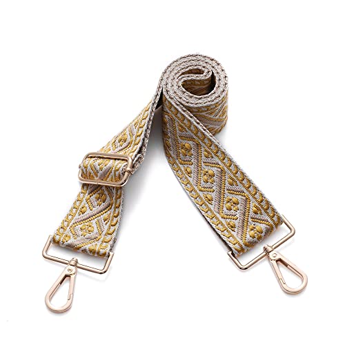 Image of S-Jacorry Purse Strap Replacement Crossbody Wide Shoulder Strap Adjustable Canvas Straps Handbag Strap Replacement Belts