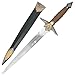 Armory Replicas™ Compass Guard Masonic Dagger - 14.56" Stainless Steel Blade with Decorative Sheath for Collectors, Knights, and Freemasons - Image 1