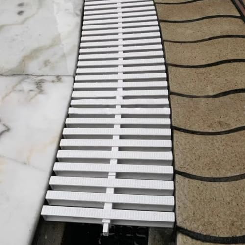 Grille de drainage de 25 cm évite l'eau stagnante et les débris