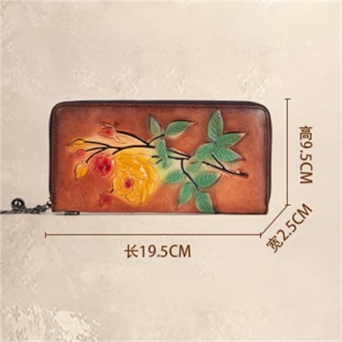 Women's Medium Long Multi-Card Zip Clutch Purse Wallet Money Clip4