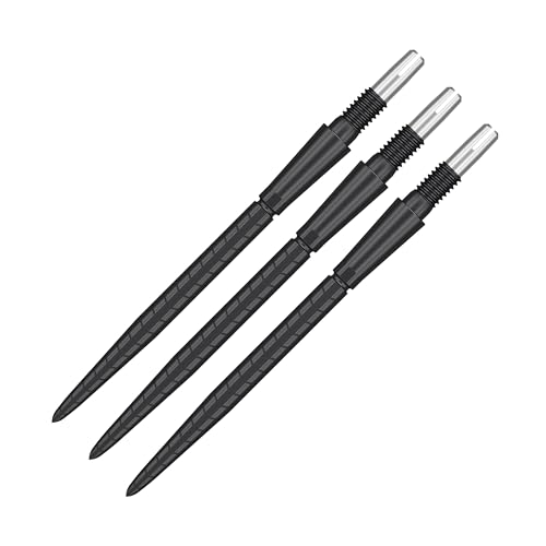 Target Darts Swiss Point Storm Dart Points, Quartz (3 Pack Set of Tips) 35MM, Black | Change Dart Points, Swiss Storm Points, Professional Darts Accessories