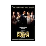 ahnld Filmposter, Motiv: American Hustle (2013), Leinwand, 