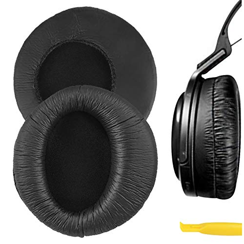 Geekria QuickFit Replacement Ear Pads Compatible with Sony MDR-RF985RK, RF960RK, RF960R, RF970RK, RF925RK Headphones, Ear Cushions (Black)