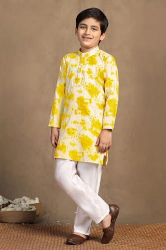 Image of Fashion Dream Boys Cotton Blend Geometric Kurta Pyjama Set|Boy Kurta Set|Kurta Pyjama Set|Ethnic Set|Kurta Pyjama|Ethnic Set|Kurta And Payjama Set|Kurta Set