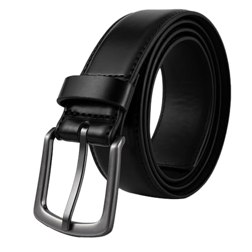 Men’s Daily Wear Belt - Anti-Scratch Buckle & Timeless Style for Jeans