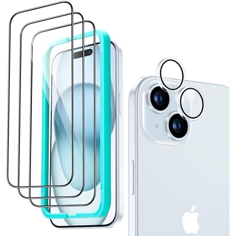ESR iPhone 15 Screen Protector Set Cover