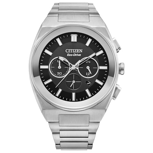 Image of Citizen Men's Eco-Drive Modern Axiom Watch, Stainless Steel Case, Chronograph