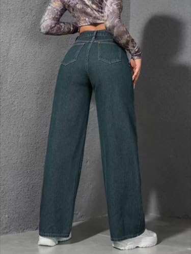 Image of Nifty Women's Denim Stretchable Baggy Fit Jeans || Available in Multiple Shades
