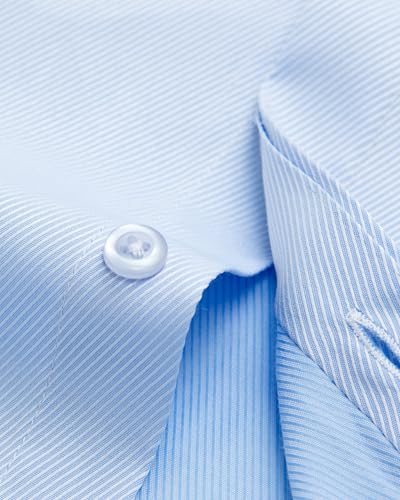 J.VER Men's French Cuff Dress Shirts Regular Fit Long Sleeve Spead Collar Metal Cufflink