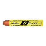 Markal 80224 B Paintstik Solid Paint Ambient Surface Marker, Orange (Pack of 12)