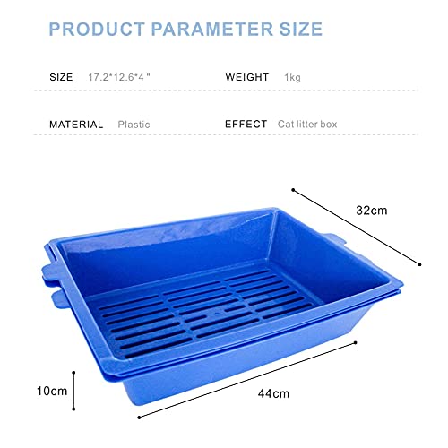 Caja de Arena para Gatos con 3 Bandejas Tamizadoras Fácil Limpieza miniatura 5