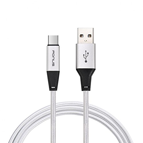 6ft USB Cable Type-C Charger Cord Power Wire USB-C Compatible with Alcatel 3V (2019) - 7 - Idol 4S - Idol 5 - Idol 5S - PulseMix