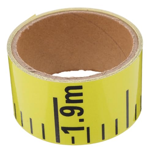 VILLFUL Accurate Water Level Decal Self-adhesive Pool Water Gauge 5cm Wide Construction Measurement Sticker