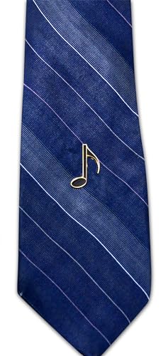 Image of Novel Merk Music Note Lapel Pin, Hat Pin & Tie Tack Set - Clutch Back