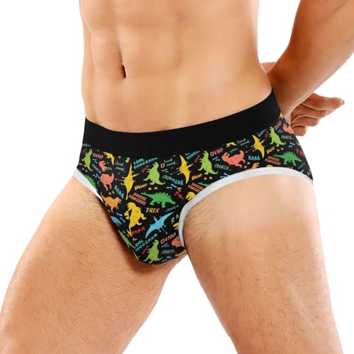 Laprad Men's Briefs Underwear Classics Panties Soft No Fly Underpants with Contour Pouch2
