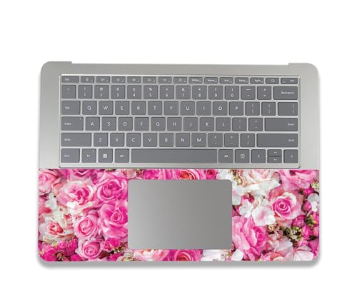 Image of MightySkins Carbon Fiber Skin Compatible With Microsoft Surface Laptop Studio 2 (2023) Full Wrap Kit - Bed Of Roses | Protective, Durable Textured Carbon Fiber Finish | Easy To Apply | Made in the USA