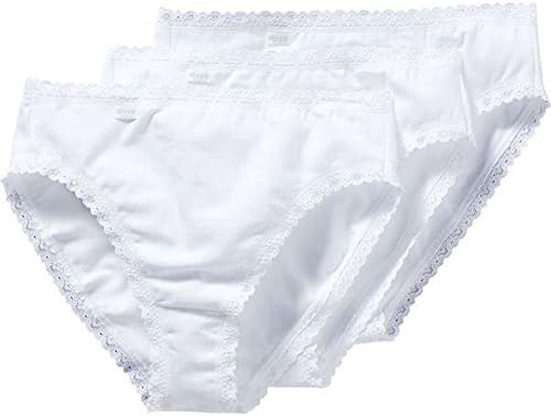 Slip Sloggi 24/7 Cotton Lace - Confezione Da 3, Cotone Con LYCRA, Vita Alta, Pizzo - Foto 11