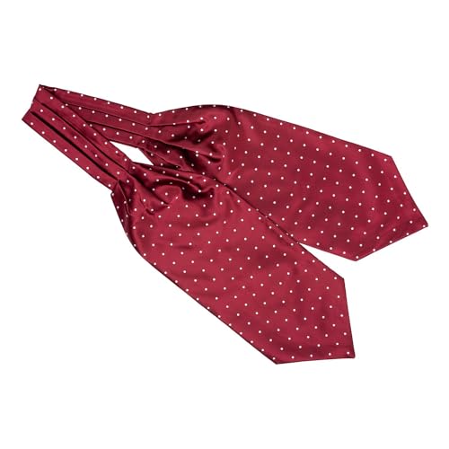 Image of The Tie Hub Microfibre Cravat for Men - Formal & Wedding Occasion Wear