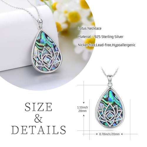 Sobriety Gifts for Women 925 Sterling Silver AA/Na Necklace Healing Recovery Pendant Spiritual Jewelry Sobriety Gifts4