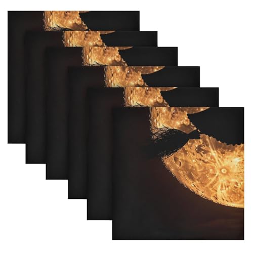 Servilletas de tela multicolor pack de 6 20x20 pulg miniatura 2