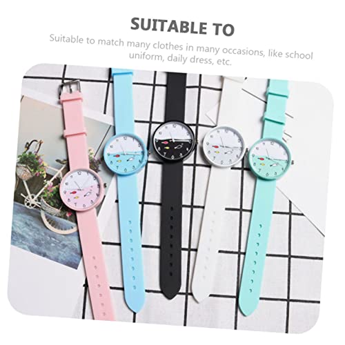 Hemobllo Relógios De Quartzo Relogio Digital Pulseiras Meninas Assistem Meninas Casuais Assistem Rel